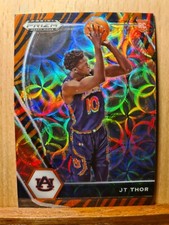 JT Thor #28 2021 Prizm Draft Picks Tiger Choice PRIZM Rookie PUR048B