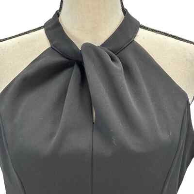 julia jordan knot neck halter dress 6828627