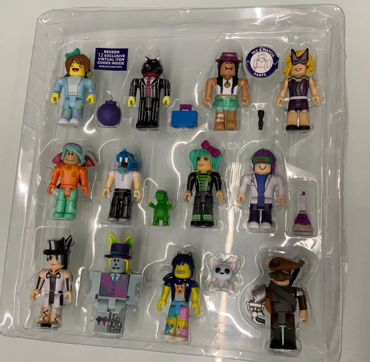 Roblox Toy Codes Set of 12 Ready to Redeem Exclusive Virtual Items