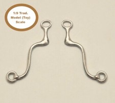 HORSING AROUND Traditional 1:9 Model Horse WALKING HORSE FIXED CHEEK BIT Silver