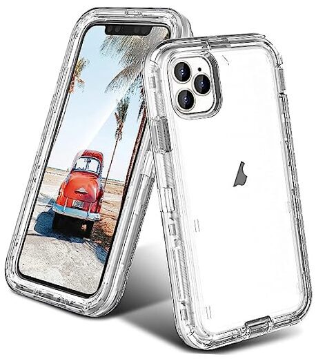 for Case Clear, [10 FT Military Grade Drop Crystal Clear iPhone 15 Pro Max