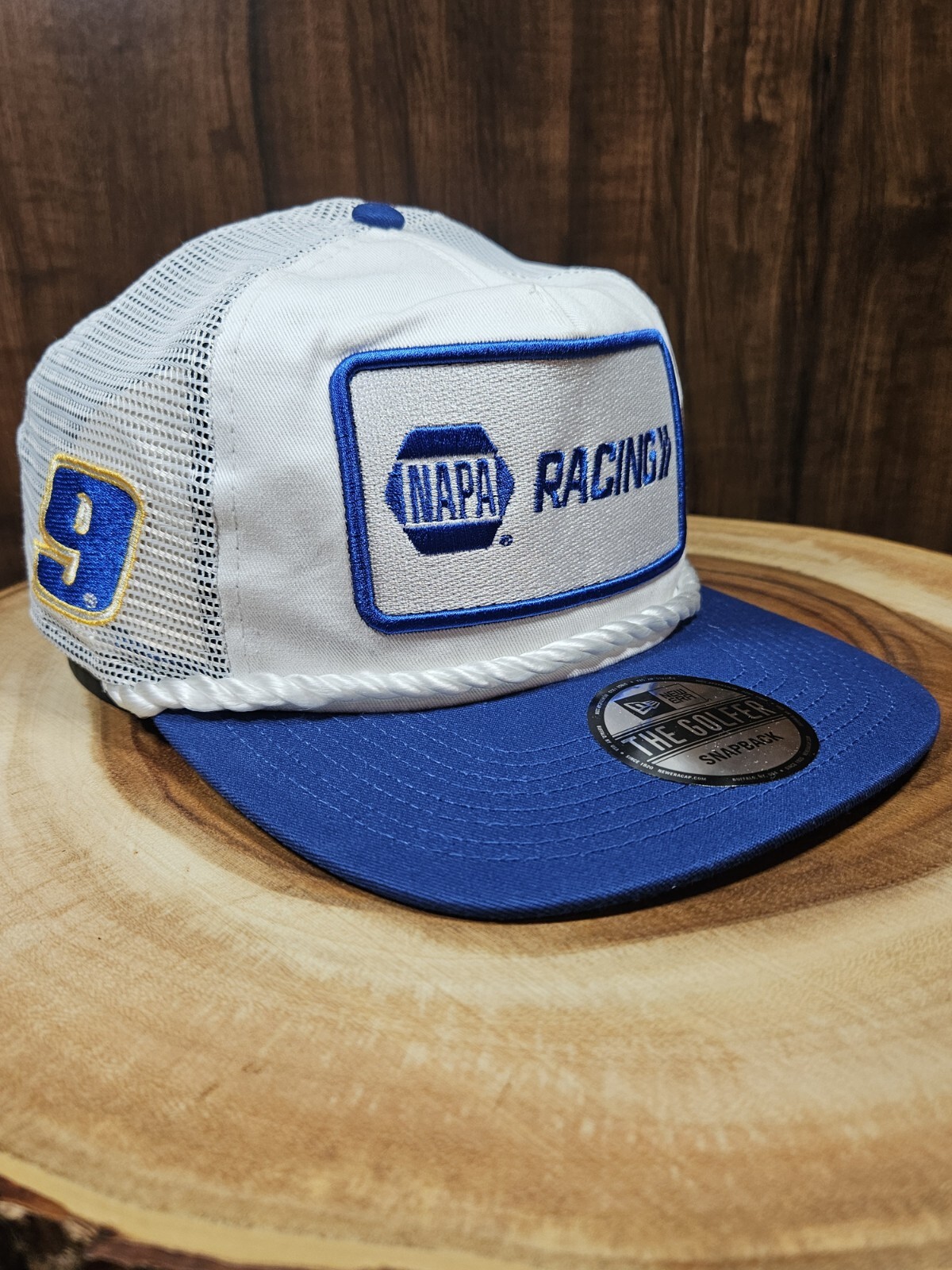 Chase Elliott NASCAR New Era Golfer Rope SnapBack Adjustable Hat Cap NAPA Racing