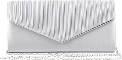 AOSSTA Pochette brillante pour femme avec chaîne - Sac de soirée pour femme -... - Photo 1/4