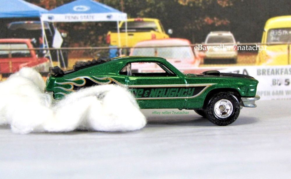 1970 70 Ford Mustang Drag Racing Car Model 1/64 Scale Limited Edition
