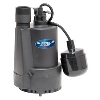 Superior Pump 92330 1/3 Hp Thermoplastic Sump Pump With Tethered Float Switch , on sale Superior Pump 92330 1/3 Hp Thermoplastic Sump Pump With Tethered Float Switch , on sale