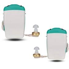 Axon F-18 Pocket Hearing Amplifier For Mild to Moderate Hearing Loss(Pack of 2) 