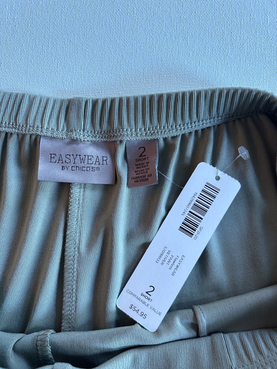 チコ Chicos NWT Easywear Pants Womens Size 2 | eBay