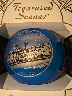 Limited Edition Ornament- Philippi, West Virginia High School as it looked 1921