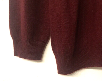 CHARTER CLUB Women's Size XL Crantini Luxe 100% Cashmere V-Neck