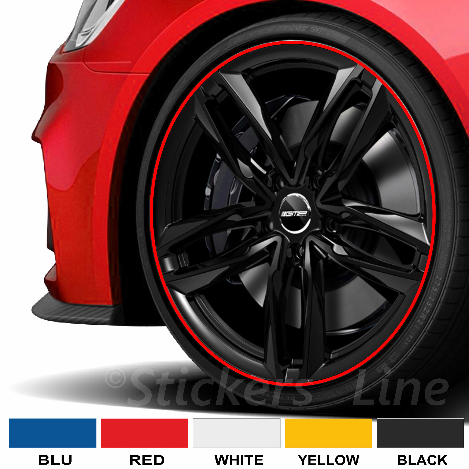 Car Wheel Rim Stickers CATARIFRANGENTI Sizes Of Your Choice