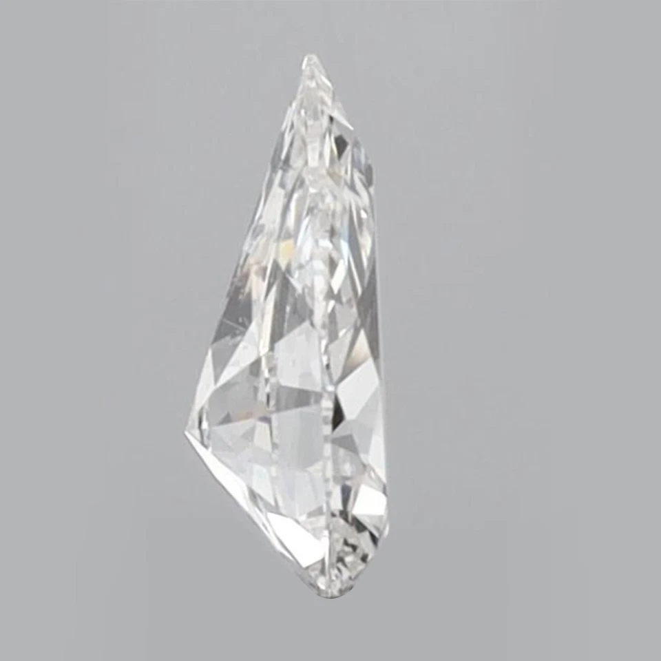 IGI Certified 0.32 Ct. H/VS1 Pear Cut Lab Grown CVD Diamond For Birthday Gift - Image 4 of 4