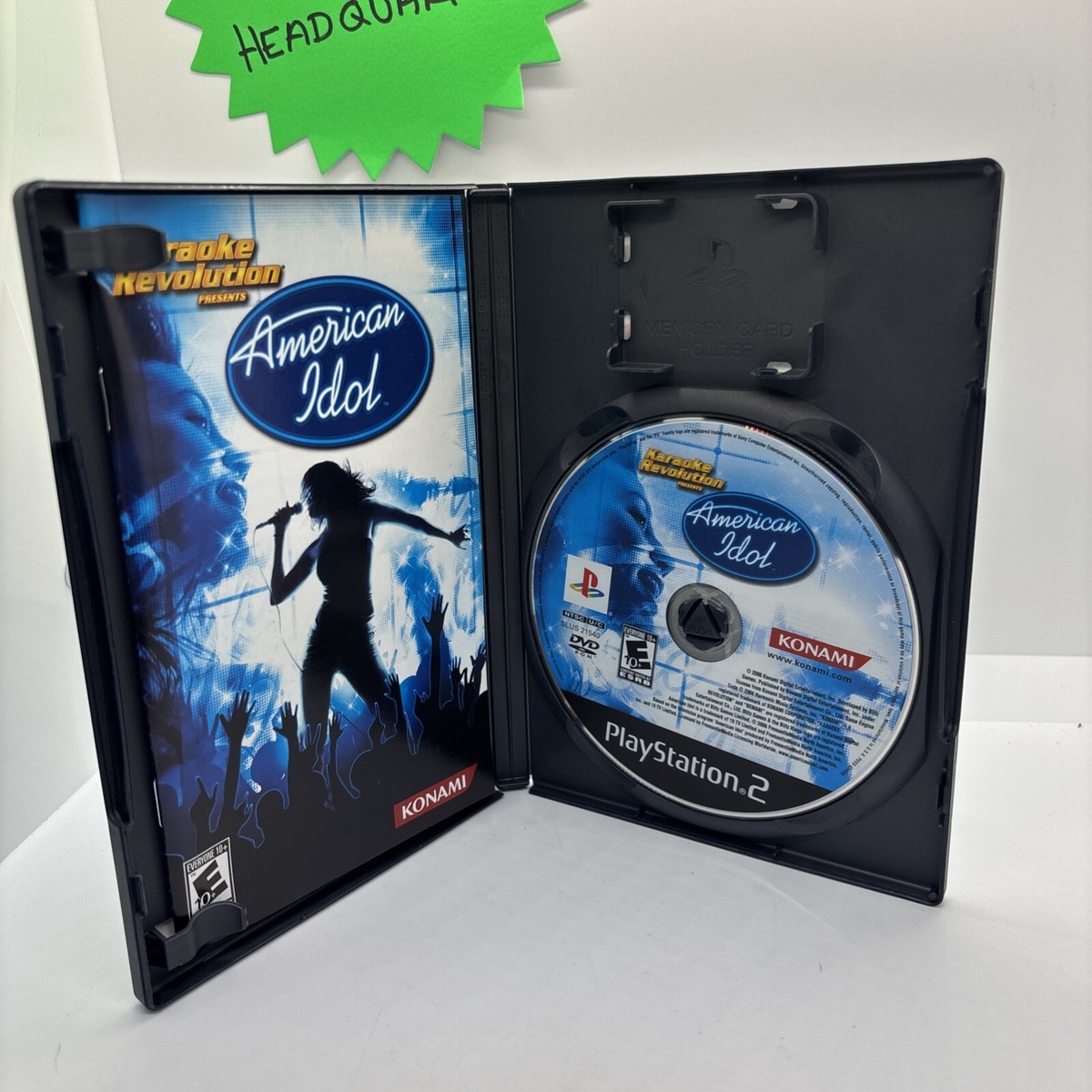 Karaoke Revolution American Idol PlayStation PS2 Video Game