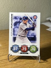 2010 Topps Attax Kosuke Fukudome Chicago Cubs MLB Baseball Japan