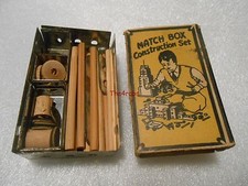 Vintage Marx Match Box Vest Pocket Construction Set in Box