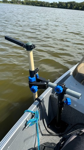 Transducer Pole Mount for Bike Repair Stand - Livescope Active Target, Eagle Eye - Picture 6 of 9