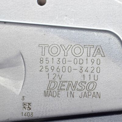 かい 2018 Toyota Yaris XP150 Rear Window Wiper Motor | 259600