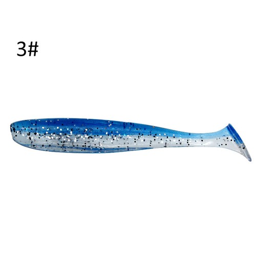 50er Pack Softköder Shad Wobbler Silikonköder Meereswurm Swimbait Streamer Köder - Bild 7 von 26