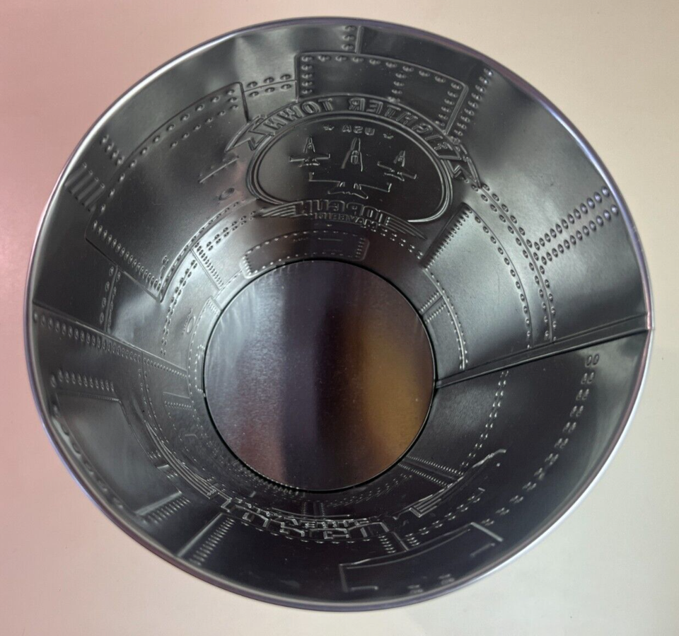 Top Gun Maverick Popcorn Tin Bucket, 8” Tall, AMC Theatres Promo Item