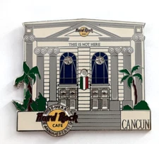 VTG Hard Rock Cafe Cancun Mexico HRC 30 Years Timeline #5 Pin Advertising