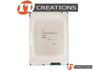 INTEL XEON GOLD 24C PROCESSOR 6442Y 2.60GHZ 225W SAPPHIRE RAPIDS PK8071305120500