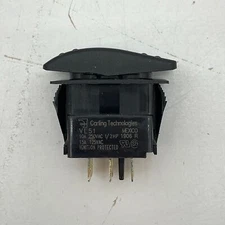 VL51 - Carling Technologies DPDT, (On)-Off-(On) Rocker Switch Panel Mount 10A