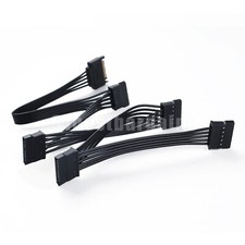 15pin SATA 1Male To 5/8/10/12 Female Splitter Hard Drive SSD Power Adapter Cable