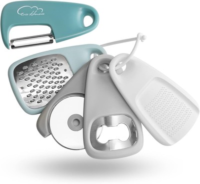 Kitchen Gadgets Set 5 Pieces, Stackable Cooking Tools