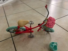 Il Numero 1 Del Risparmio-BICICLETTA BARBIE DA 16 CON ROTELLE IN Colore Bianco E Rosa Per Bambina Main