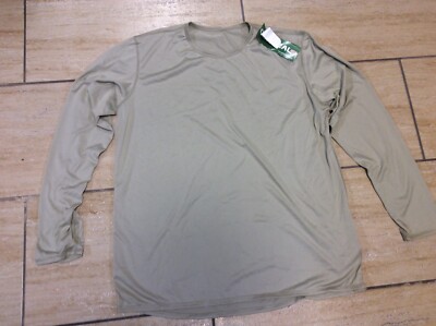 Milliken Lightweight Cold Weather Undershirt Gen III Tan Size X-Large Long NEW