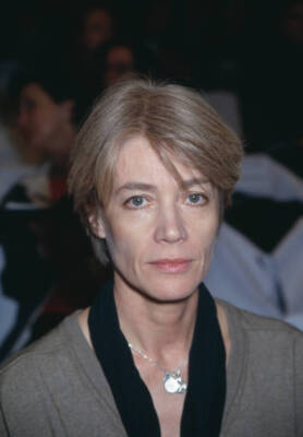 Francoise Hardy At The Courreges Fall/Winter 94 95 Ready To Wear Show Old Photo