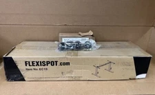New Flexispot Gray Desk Frame EC1S w/4 Casters *Damaged Open Box