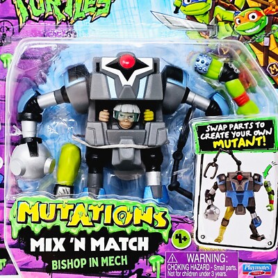 TMNT Tales of Time Ninja Turtles Mutations Mix N Match Bishop In
