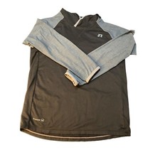 Russell Boys Hoodie Large 10-12 Dri-power Black