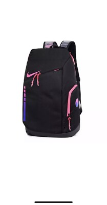 Nike Elite Pro Basketball Backpack Kay Yow. Cancer Black/Pink 2023 Fast Shipping