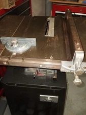 Vintage Craftsman 7 in Table Saw Model 103.23420 w/Custom Stand & Motor
