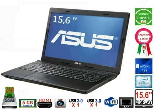 Notebook e computer portatili ASUS RAM 6 GB