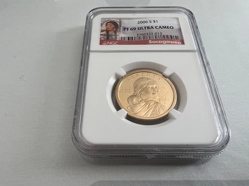 2006-S SACAGAW DOLLAR NGC PF69 ULTRA CAMEO