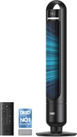 Quiet Tower Fan for Bedroom& Home, 25ft/s Powerful Airflow, 29ft Coverage,