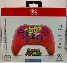 PowerA - Advantage Wireless Controller for Nintendo Switch 2 - Mario and Friends