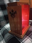Chicago Blackhawks Wooden - Glass Table Lamp ! — photo 3