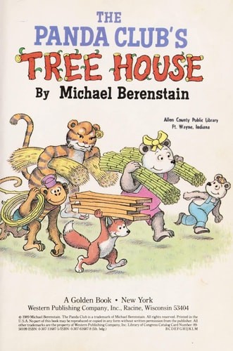 The Panda Club's Tree House (A Golden Easy Reader) by Michael Berenstain, Good B