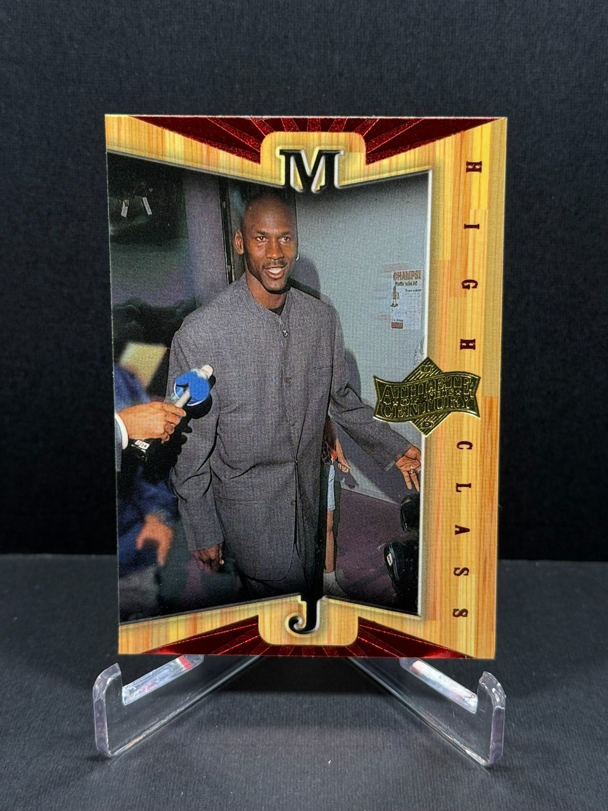 1999 Upper Deck Athlete of the Century High Class Michael Jordan #HC1 HOF