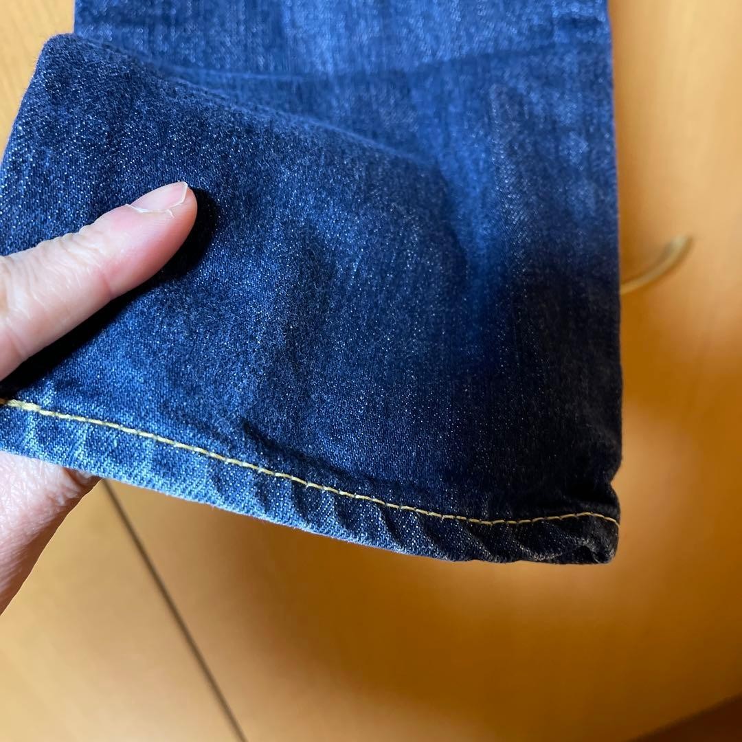 A Bathing Ape Straight Denim Pants Jeans Blue Navy SW 70cm Inseam 66cm BA0226217 thumbnail 8