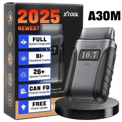 2026 XTOOL Anyscan A30M V2.0 Wireless BT OBD2 Escáner Herramienta de escaneo bidireccional