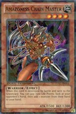 YuGiOh Amazoness Chain Master DT07-EN004 Common Englisch Excellent unl.