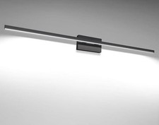 48 inch Vanity Light for Bathrooms, 30W Dimmable 5CCT Bathroom 48inch Black