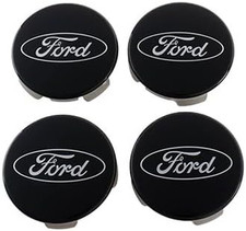 Truck/Suv Black and Chrome Wheel Center Cap Kit for F-150 (4 Center Caps) - NEW