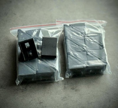 20x Eckwinkel 40 mm Nut 8 für Aluprofile / Sim Rig - Schwarz
