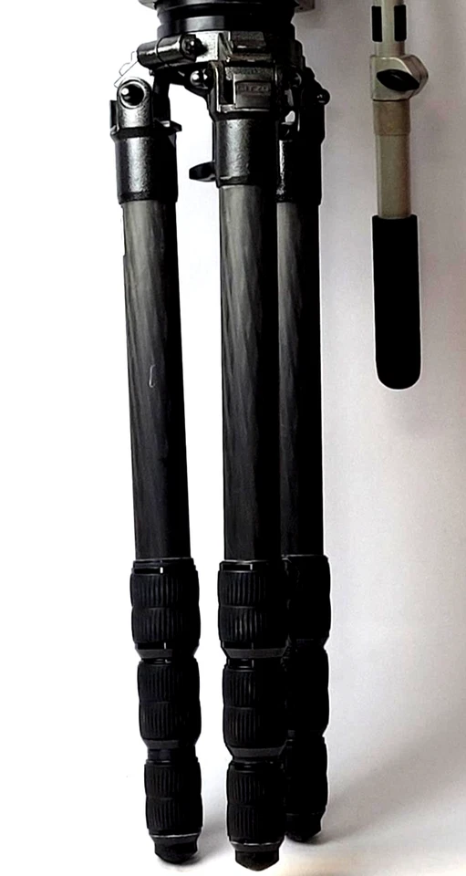 VINTEN VISION 100 BAR PLT TD Gitzo G1548 Mounaineer MK2 BOLSA DE CARBONO REPARADA 99 lb Foto 4 de 4