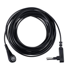 1pcs Grounding Mat Replacement Cord 15ft Black Cable for All Grounding Sheets